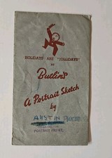 Butlins portrait sketch for sale  COLCHESTER