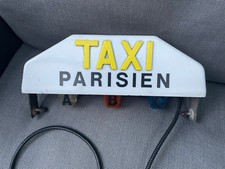 Enseigne lumineuse taxi d'occasion  Chatou