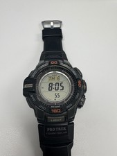 Relógio Casio ProTrek PRG270 solar sensor triplo - Preto/cinza funcionando , usado comprar usado Relógio Casio ProTrek PRG270 solar sensor triplo - Preto/cinza funcionando , usado comprar usado  Enviando para Brazil