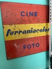 Insegna pubblicitaria vintage usato  Cusano Milanino