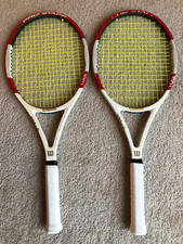 2 raquetes Wilson Pro Staff Blx 100L 4 3/8" #9950-1,2 comprar usado  Enviando para Brazil