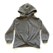 Moletom com capuz feminino 5 110 Zara infantil torção frontal malha, usado comprar usado  Enviando para Brazil