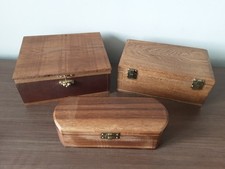 Handmade wooden jewellery for sale  HOLSWORTHY