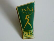 Nhs pin badge for sale  DIDCOT