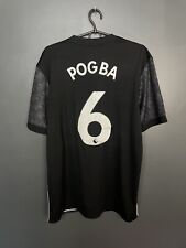 CAMISA DE FUTEBOL MANCHESTER UNITED 2017/2018 AWAY #6 POGBA ADIDAS TAMANHO G comprar usado  Enviando para Brazil