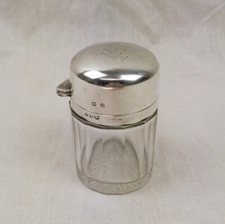 Pote de vidro com tampo de prata Birmingham 1896 comprar usado  Enviando para Brazil