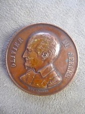 Medaille olivier serres. d'occasion  Pézilla-la-Rivière