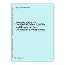 Rahmenrichtlinien gesellschaft gebraucht kaufen  Bad Vilbel