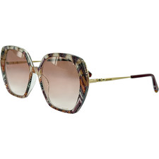 Óculos de sol feminino Missoni MIS 0025S plástico 05ND ameixa multicolorido 56-18 Itália comprar usado  Enviando para Brazil
