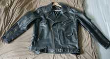 Mens leather motorcycle for sale  LEICESTER