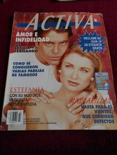 Usado, Revista ACTIVA LETICIA CALDERON FERNANDO CIANGHEROTTI lucero CELIA CRUZ JOSE comprar usado  Enviando para Brazil