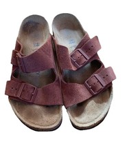 Suede chocolate brown for sale  LONDON
