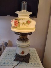 Hurricane lamp vintage for sale  SWINDON