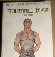 ENLISTED MAN  1978 VINTAGE PULP NOVEL GAY INTEREST GOLDEN BOY GB126  RARE NICE comprar usado  Enviando para Brazil