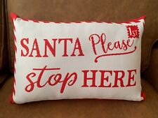 Christmas cushion rectangular for sale  CRAMLINGTON