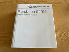 Kursbuch gesamtausgabe 1994 gebraucht kaufen  Rohrbach