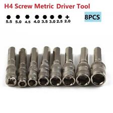Usado, 8 peças conjunto de brocas chave de fenda soquete sextavado 6 pontos H4 Ph2-5.5mm haste sextavada porca sextavada meia comprar usado Usado, 8 peças conjunto de brocas chave de fenda soquete sextavado 6 pontos H4 Ph2-5.5mm haste sextavada porca sextavada meia comprar usado  Enviando para Brazil