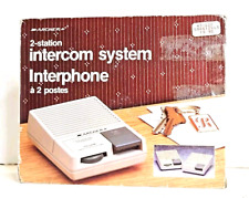 Sistema de intercomunicação vintage Archer 2 estações com fio Radio Shack 43-222 comprar usado  Enviando para Brazil