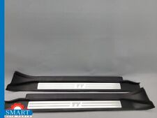 Audi TT MK1 conjunto de carpete placa de arranhão de soleira de porta direita + esquerda 00-06 fabricante de equipamento original comprar usado  Enviando para Brazil
