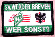 Aufnäher werder bremen gebraucht kaufen  Berlin