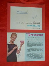1960s tupperware advertisement d'occasion  Expédié en Belgium