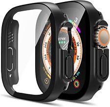 Hülle für Apple Watch Ultra 2 / Ultra 49mm Schutzglas Case Cover Panzerfolie 9H comprar usado  Enviando para Brazil