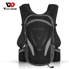 Usado, WEST BIKING Ciclismo Senderismo Deportes al aire libre Hidratación Pack Mochila Bolso 16L Gris segunda mano  Embacar hacia Argentina