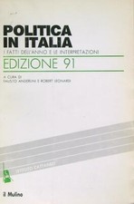 Politica italia. edizione usato  Italia