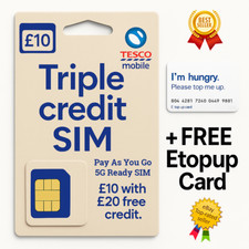 Tesco triple credit for sale  LONDON