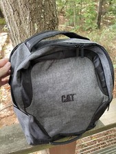 Mochila clássica Cat Caterpillar preta acolchoada laptop trabalho escola viagem, usado comprar usado  Enviando para Brazil