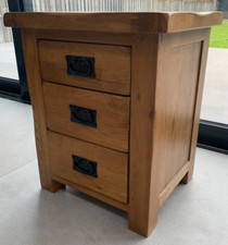 Oak drawer bedside for sale  LONDON