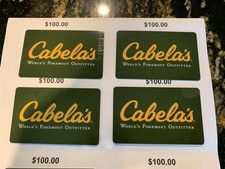 100 dollar cabelas for sale  Maysville