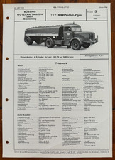 Prospekt typenblatt 1954 gebraucht kaufen  Gerlingen