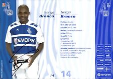 SERGE BRANCO  4 MSV Duisburg 2008-09  Autogramm AK Autogrammkarte Fussball comprar usado  Enviando para Brazil