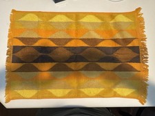 Toalha de mão vintage Cannon Seven Seas anos 70 franja retrô algodão amarelo marrom laranja comprar usado  Enviando para Brazil