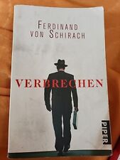 ferdinand schirach verbrechen gebraucht kaufen  Bickenbach