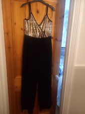 Black gold catsuit for sale  BELVEDERE
