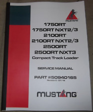 MANUAL DE REPARO MUSTANG 1750RT 2100RT 2500RT NXT2/3 CARREGADOR DE ESTEIRA COMPACTO comprar usado  Enviando para Brazil