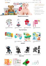 Tienda de cuidado de bebés, juguetes y juegos, sitio web de envío directo/afilado de Amazon segunda mano  Embacar hacia Mexico