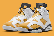 Tênis/sapatos casuais Nike Air Jordan 6 retrô 'amarelo ocre' masculino tamanho EUA 9 ✅, usado comprar usado  Enviando para Brazil