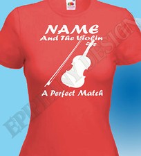 Violin player shirt for sale  ENFIELD