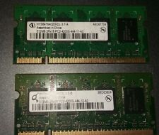 1GB 2x512 MB DDR2 RAM PC2-4200S Laptop Memory Arbeitsspeicher Notebook Speicher , usado comprar usado  Enviando para Brazil