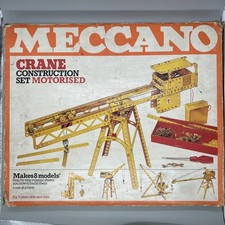 Meccano motorised crane for sale  BURY ST. EDMUNDS