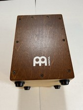 Meinl Mini Cajon 8"x6"x6" placa frontal de madeira levemente usada percussão comprar usado  Enviando para Brazil