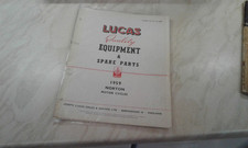 Norton lucas spare for sale  GLASGOW