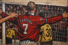Eric cantona manchester for sale  DUDLEY