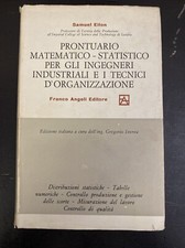 Prontuario matematico statisti usato  Sestu
