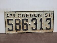 1951 oregon license for sale  Butte