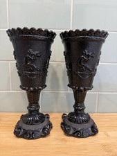 Vintage black glass for sale  HAYLE