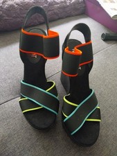 Plateau sommerschuh ausgefalle gebraucht kaufen  Lünen